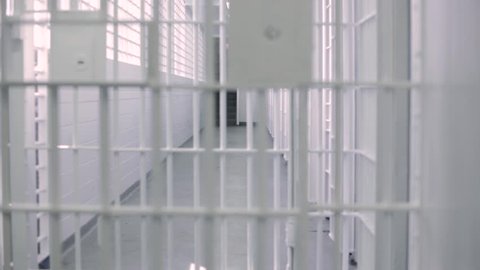 Interior Prison Hallway daytime
