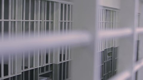 Interior Prison cells daytime