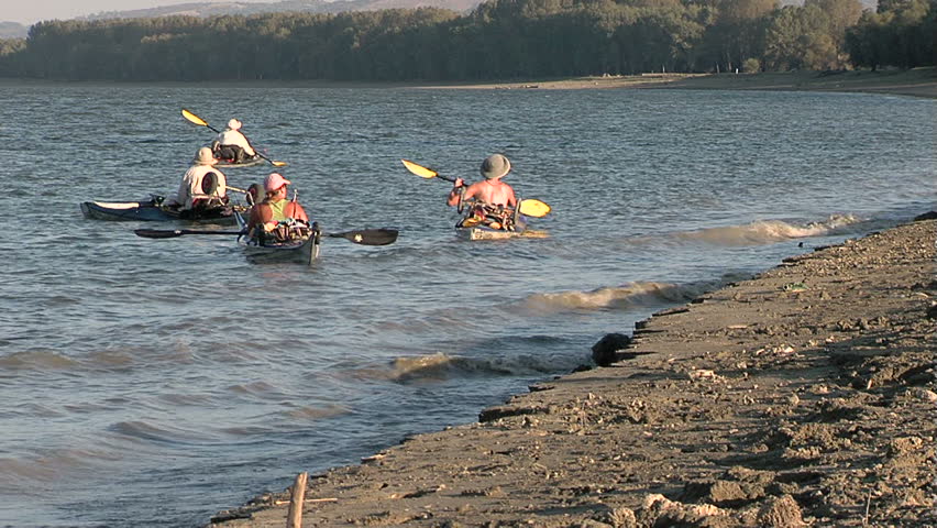 Kayaking on the Danube River (Adventure)