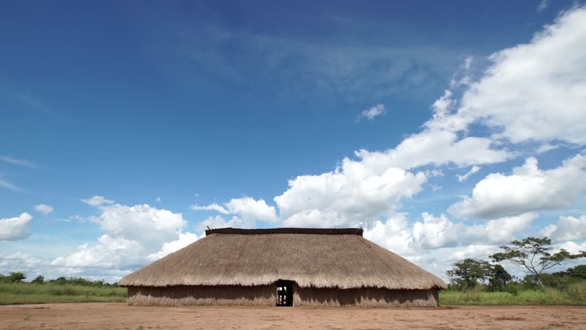 Brazilian indian house tribo "OCA"