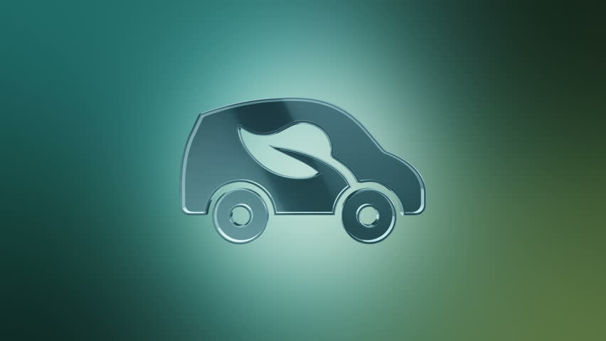 Animation rotation of symbol about ecology, health care and about care for the environment. Animation of seamless loop.