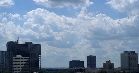 ATLANTA, GA  - JUNE 07: Atlanta Skyline Time Lapse.