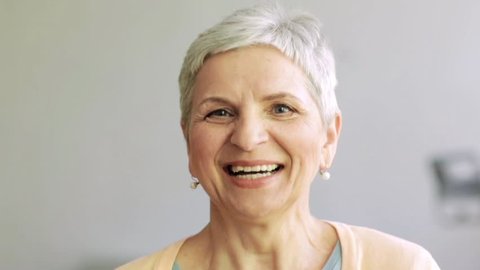 Portrait Nude Old Woman Head Shoulders Stock Photo 414277243 | Shutterstock