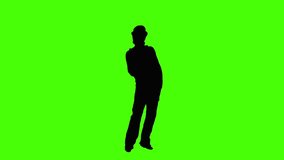 Cheerful cool man in the hat is dancing funny on the Green Screen. The actor comedian is moving and dancing with accelerated motion. Also available the videos in the other colors in portfolio.

