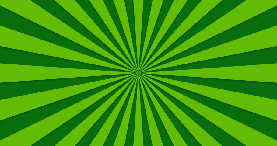 Animated Background of Green Rotating Stock Footage Video (100% Royalty