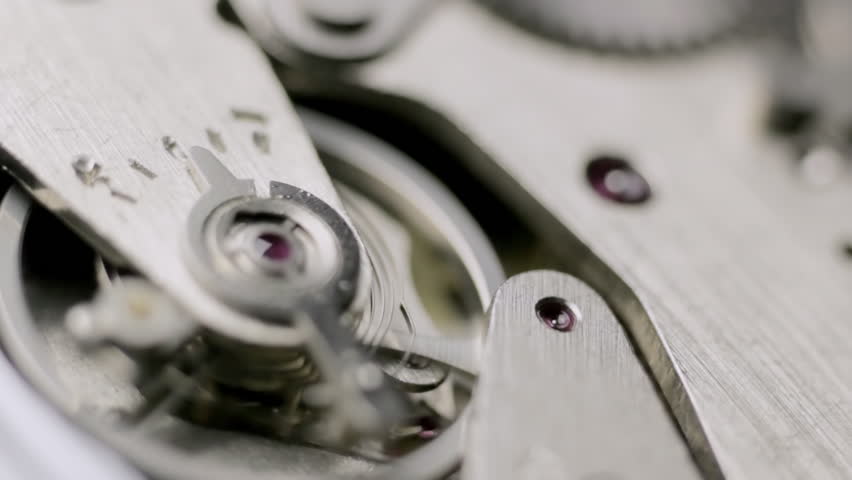 Close up watch mechanism