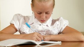 Child Doing Homework