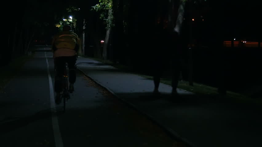 cycling in the dark