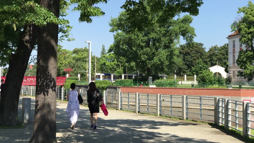 Ostrow Tumski, Wroclaw, Poland.