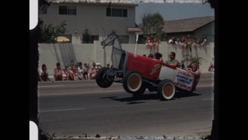 Parade in southern California 1970