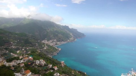 beautiful view in Ravello southern Italy