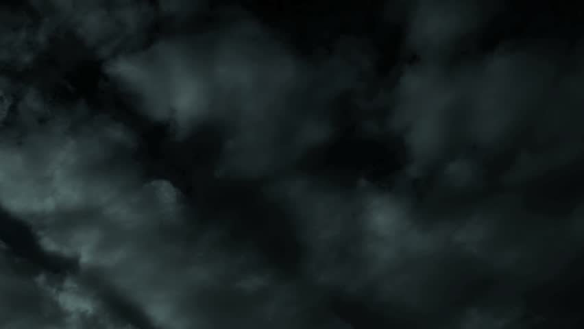 HD - Time lapse clouds travel across a dark nighttime sky. | Shutterstock HD Video #2771705