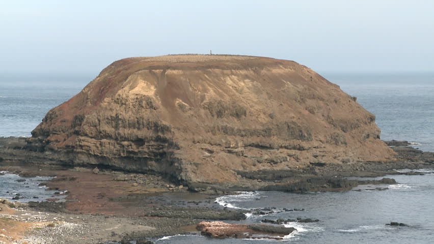 Isolated island near the coast of south Australia
