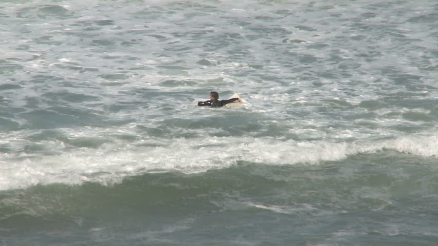 BELL BEACH, AUSTRALIA, MAR 16, 2009: Surfer at Bell Beach in Australia
