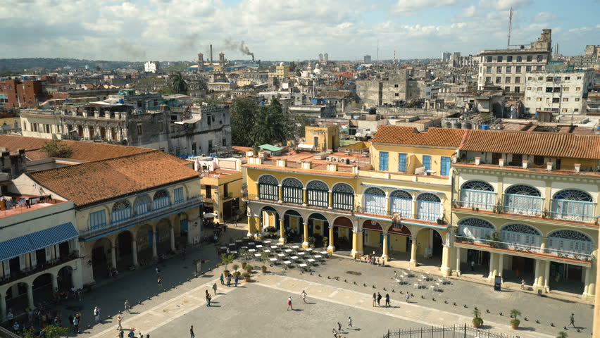 The Old Square (Plaza Vieja) is a plaza located in Old Havana, Cuba