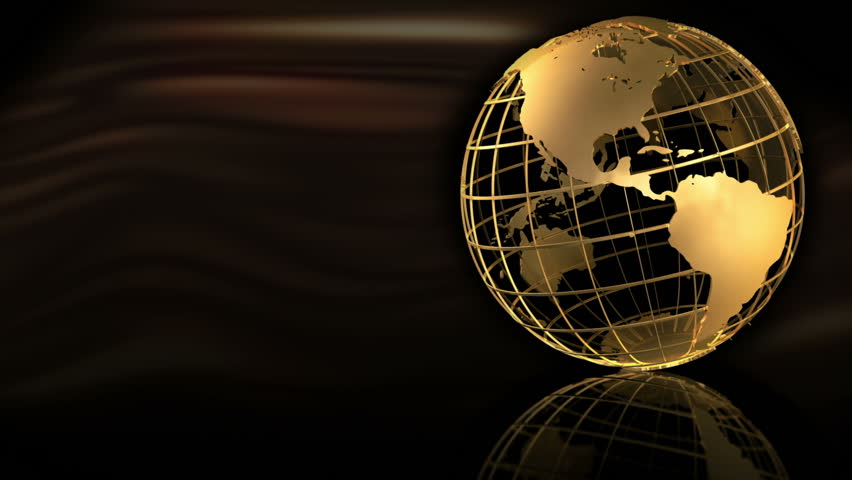Gold Globe Spin
*1080p HD Stock Video of a Globe spinning right justified in order to leave room for copy.
 Royalty-Free Stock Footage #2773871