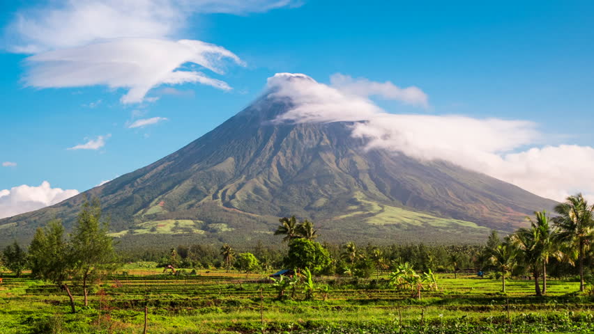 Mount Mayon Volcano Time Lapse Stock Footage Video 100 Royalty Free 27742240 Shutterstock