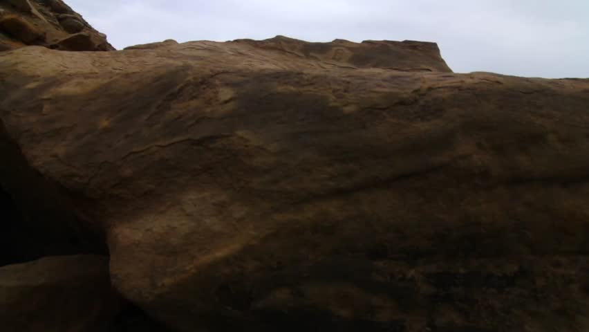 A beautiful rocky coastline by the ocean