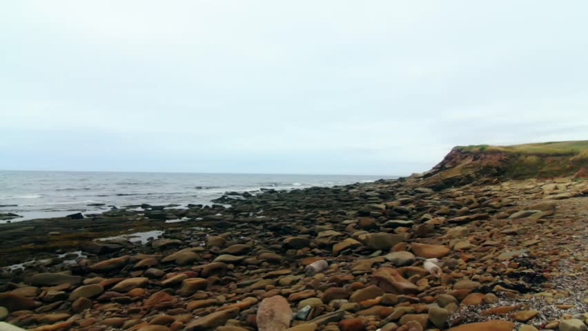 A beautiful rocky ocean coastline