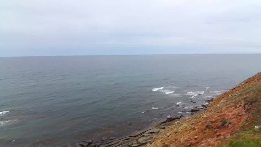 Beautiful ocean cliffs and coastline