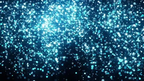 Blue Ascending Glowing Particles Motion Graphic Background Backdrop