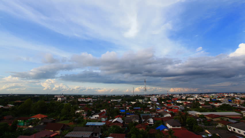 view of town