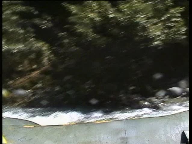 Down the mountain river