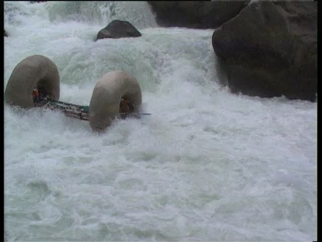 Down the mountain river