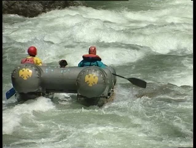 Down the mountain river