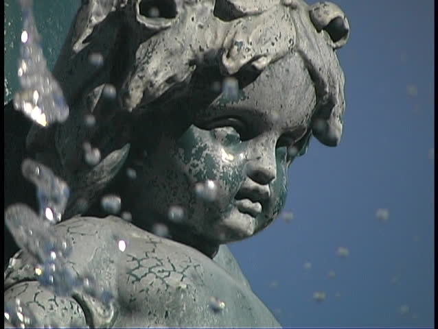 A montage of fountains in Lisbon, Portugal