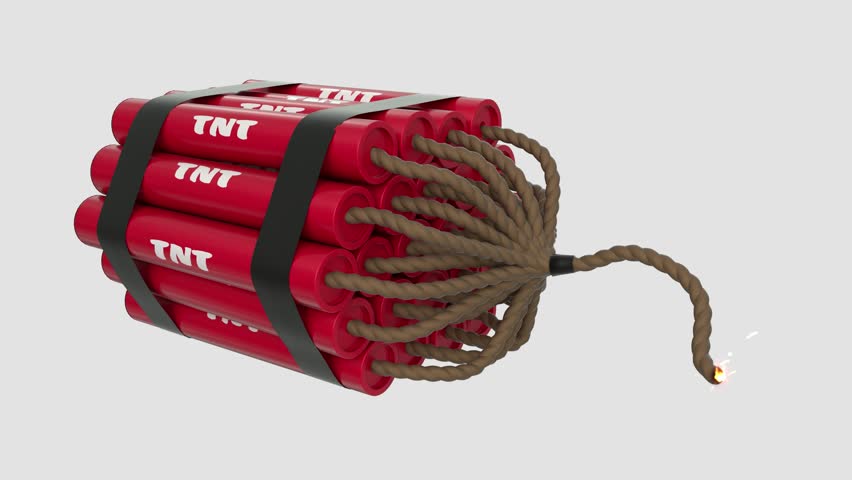 Tnt Bomb Cartoon Toon Fuse Stock Footage Video 100 Royalty Free 27852730 Shutterstock