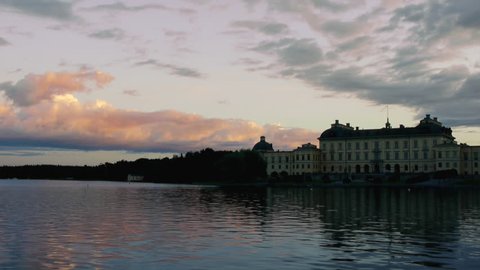 Drottningholm Palace in Stockholm, Sweden