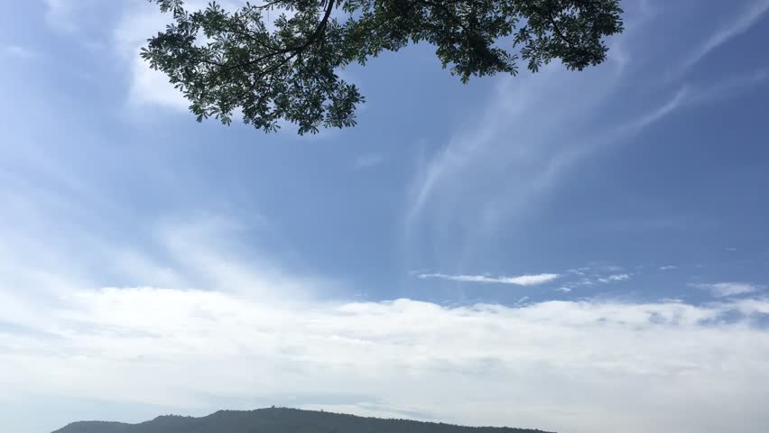 sky and cloud on the park