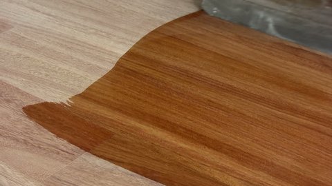 Varnishing Lacquering Natural Pine Wood Stock Footage Video 100 Royalty Free 1069270621 Shutterstock