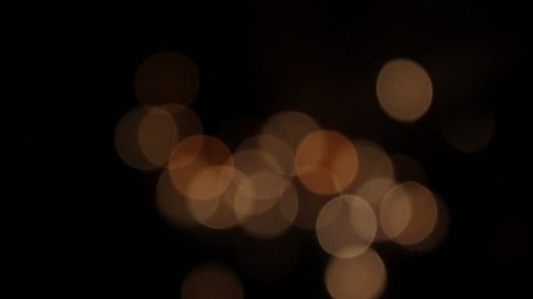 Sparks of light blurred