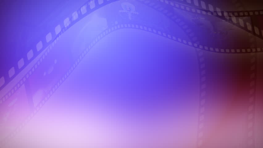 Animation background of a reel clip. Seamless loop.
