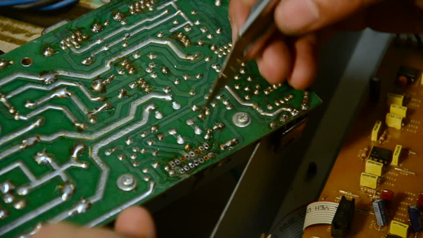 Electrical is cleaning for soldering and repair electronic equipment