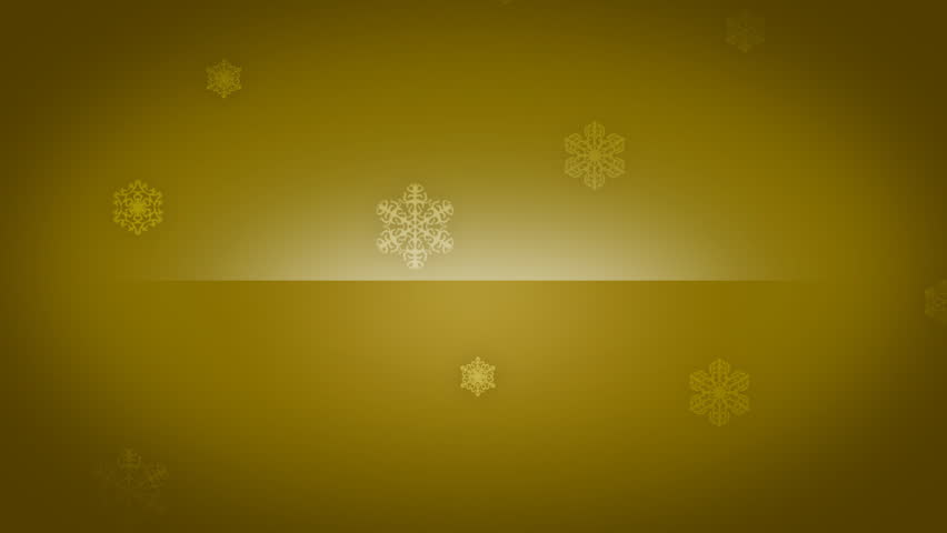 A golden snowfall background.