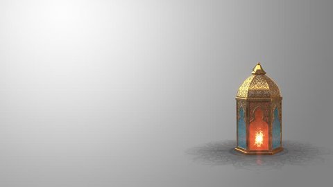 3D Animation.  Ramadan candle lantern slow speed rotating loop animation (24 sec)
Buy it now and start using this quality video in your design.