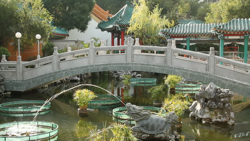 Chinese garden - Hong Kong