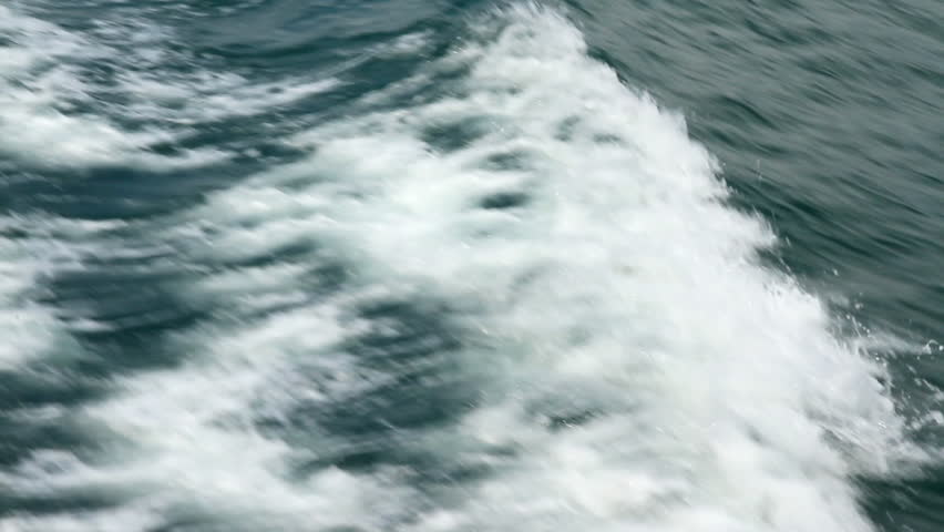 Ocean wave, taken from a ship.