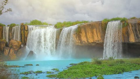 Dray Nur waterfall, Central Highlands, Vietnam