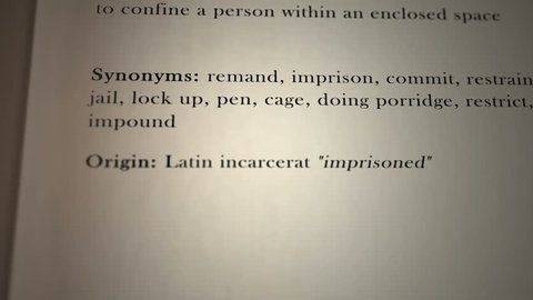 Incarcerate Definition