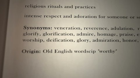 Worship Definition