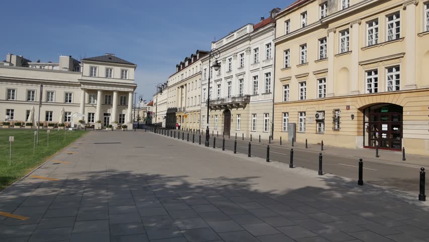 Old Town in Warsaw is placed on the UNESCO