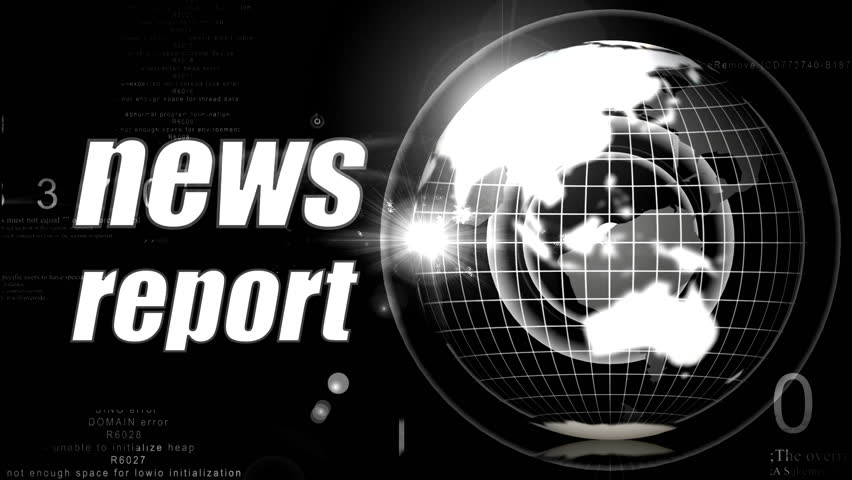 news report generic - black and white