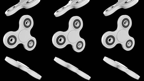 Fidget Spinner Loop - cool motion graphics which represent the new youth trend! Rotate your spinners on your VJ sets and parties. Spin the dancefloor right round!