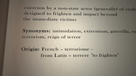 Terrorism Definition