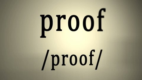 Proof: Definition 