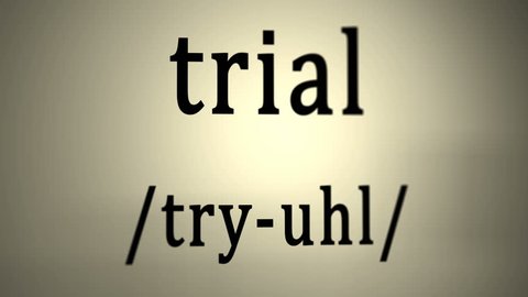 Trial Definition 